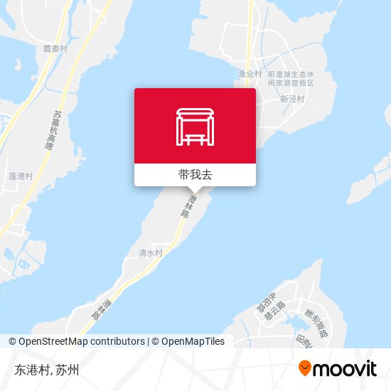 东港村地图