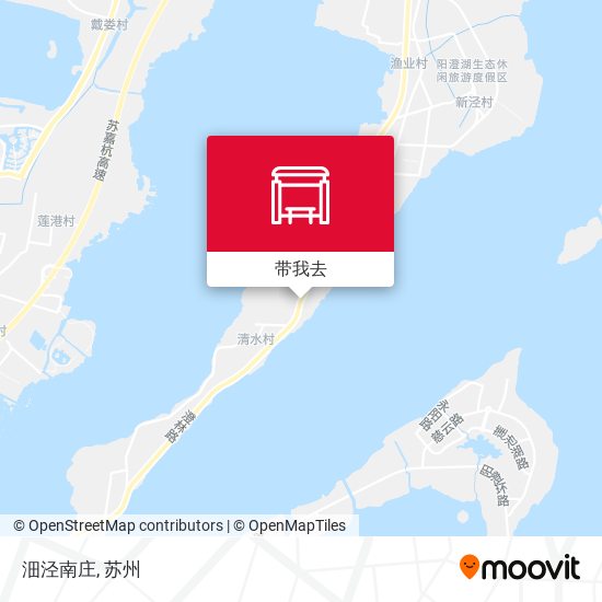沺泾南庄地图