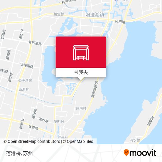 莲港桥地图