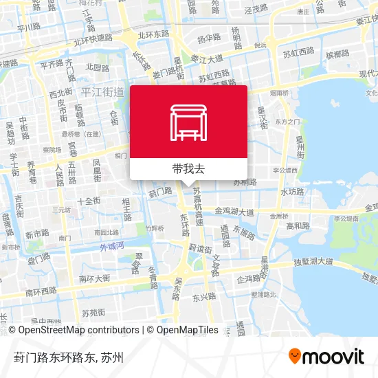 葑门路东环路东地图