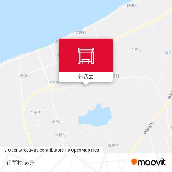 行军村地图