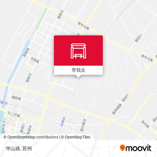华山路地图