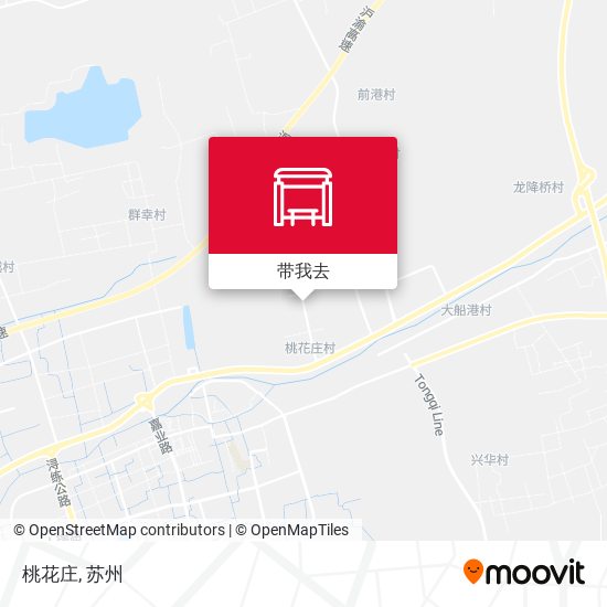 桃花庄地图