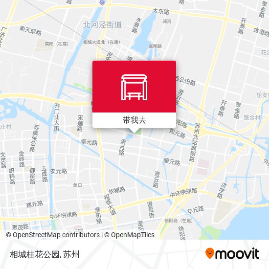 相城桂花公园地图