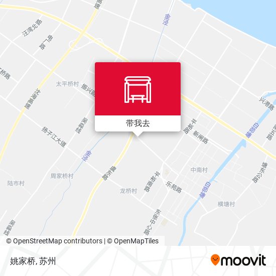 姚家桥地图