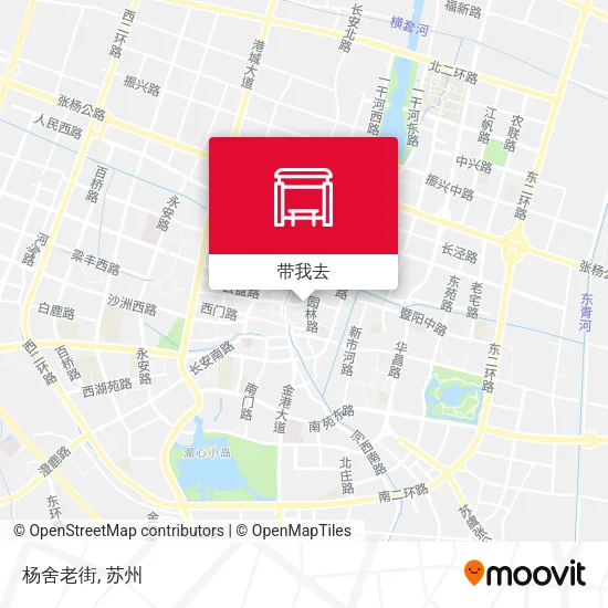 杨舍老街地图