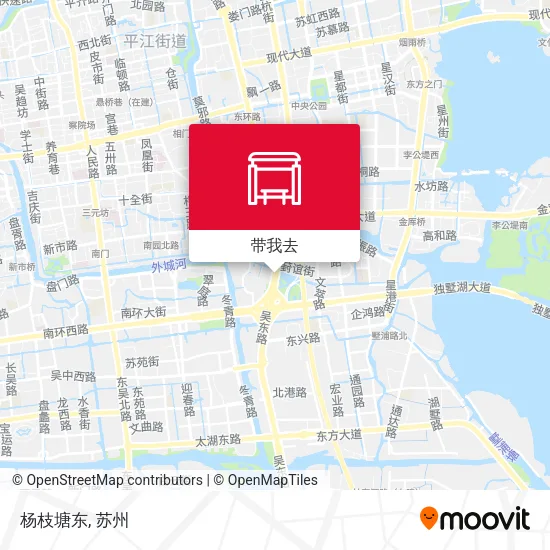 杨枝塘东地图