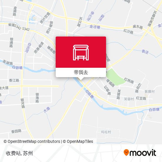 收费站地图