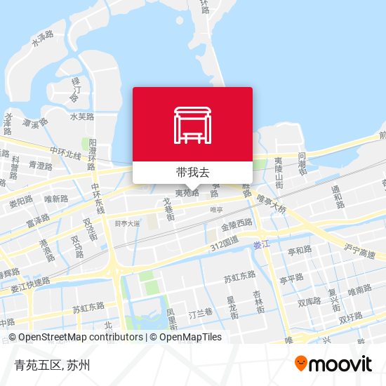 青苑五区地图