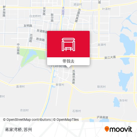 蒋家湾桥地图