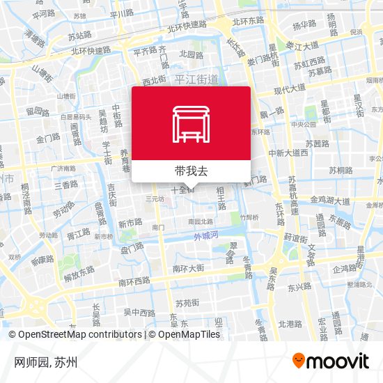 网师园地图
