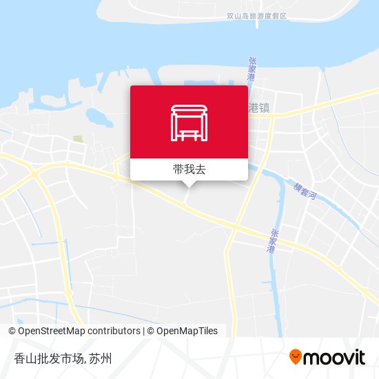 香山批发市场地图