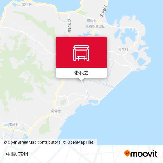 中腰地图