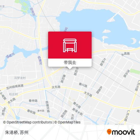 朱港桥地图