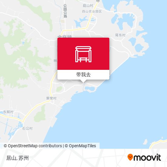 居山地图