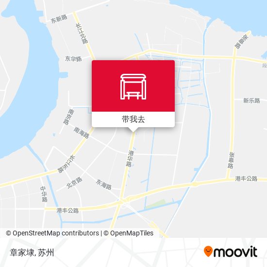 章家埭地图