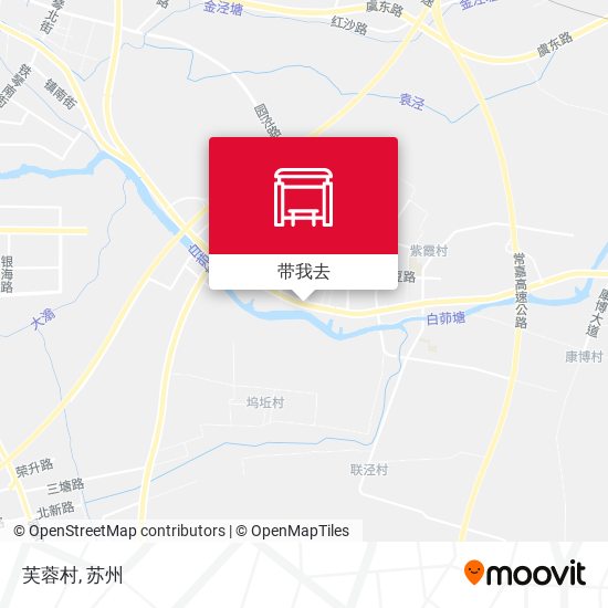 芙蓉村地图