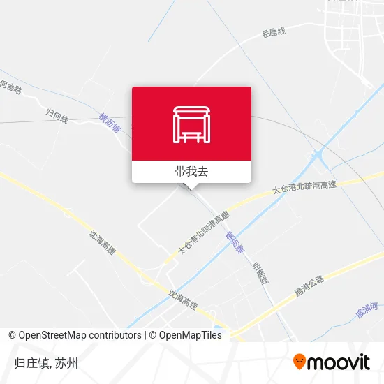归庄镇地图