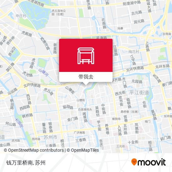 钱万里桥南地图
