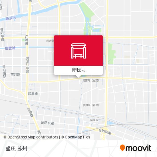 盛庄地图