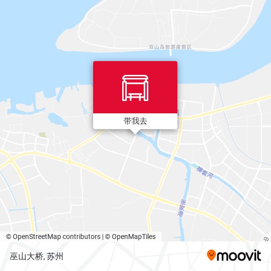 巫山大桥地图
