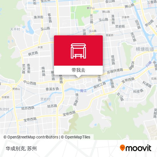 华成别克地图