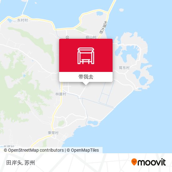 田岸头地图