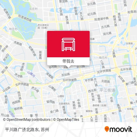 平川路广济北路东地图
