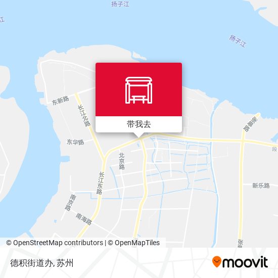 德积街道办地图