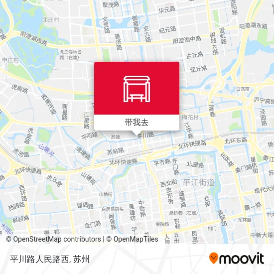 平川路人民路西地图