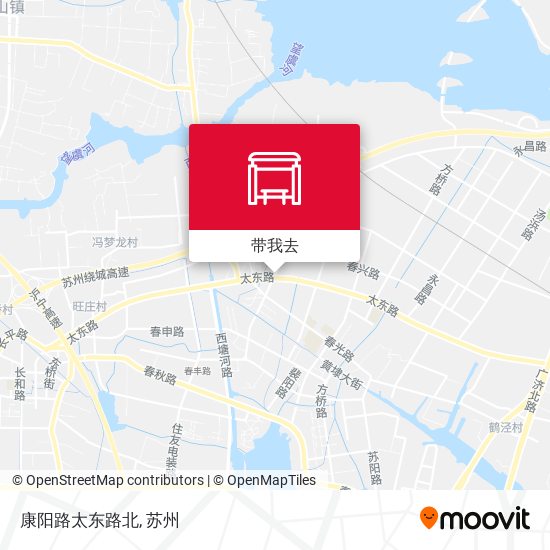 康阳路太东路北地图