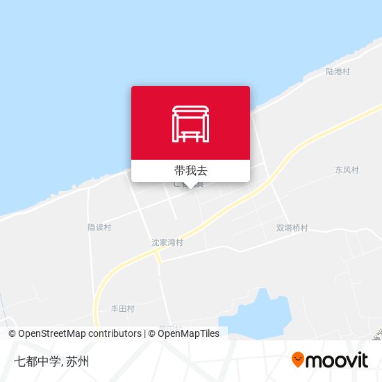 七都中学地图