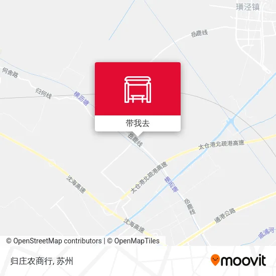 归庄农商行地图