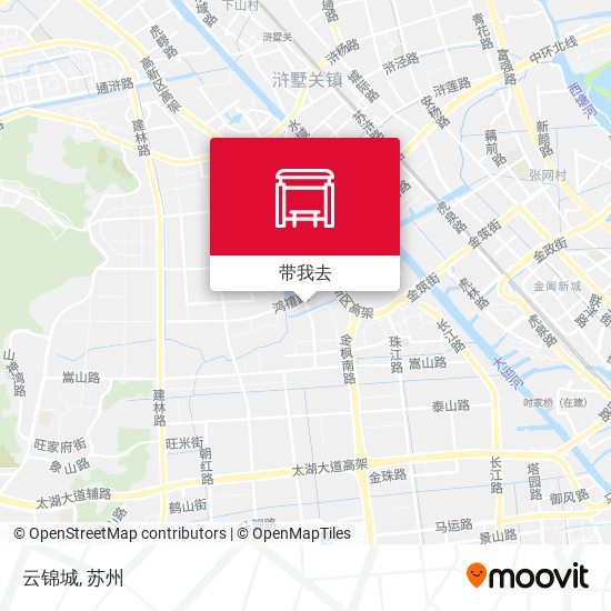 云锦城地图