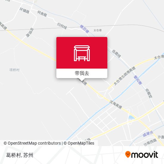 葛桥村地图