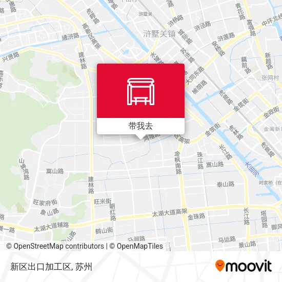 新区出口加工区地图