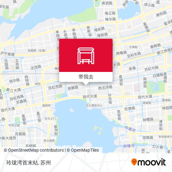 玲珑湾首末站地图