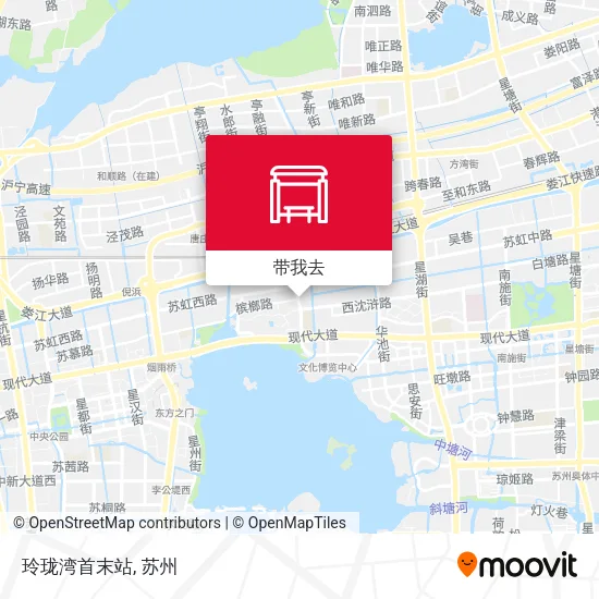 玲珑湾首末站地图