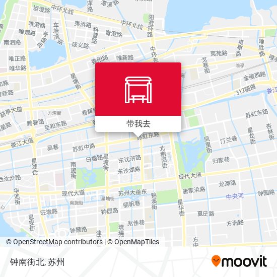 钟南街北地图