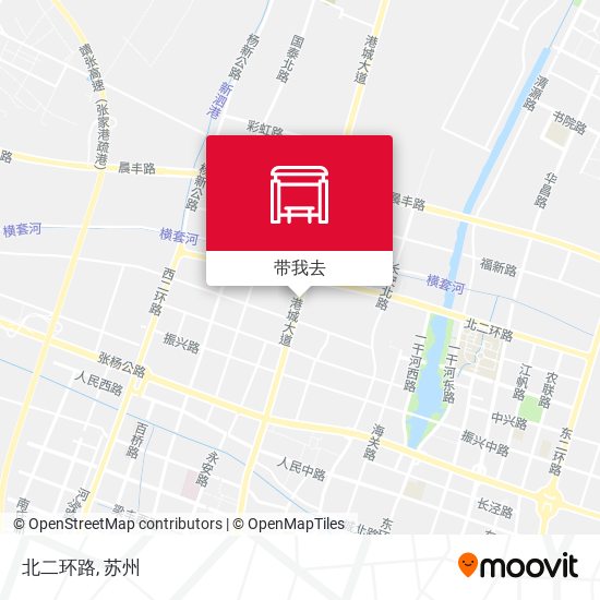 北二环路地图
