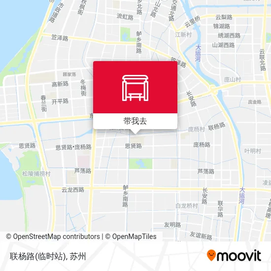 联杨路(临时站)地图