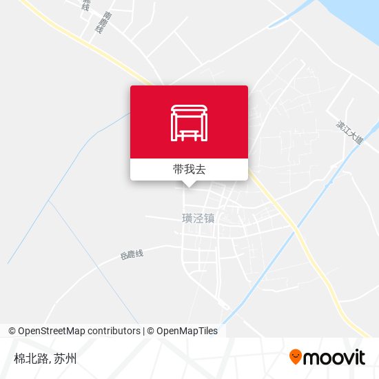 棉北路地图