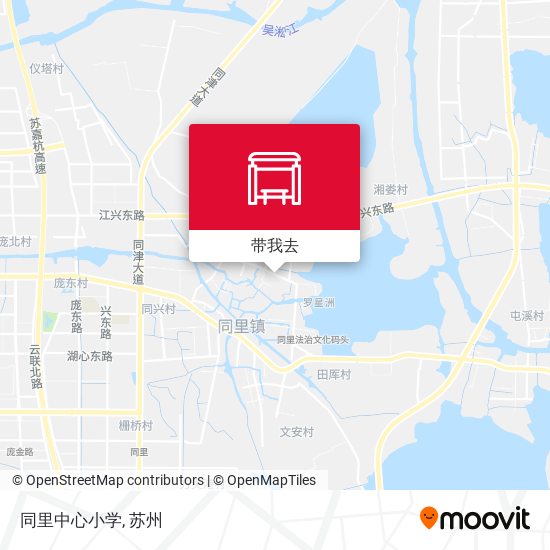 同里中心小学地图