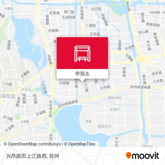 兴昂路田上江路西地图