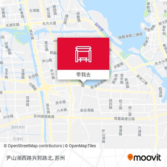 尹山湖西路兴郭路北地图