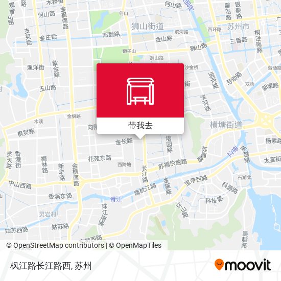 枫江路长江路西地图