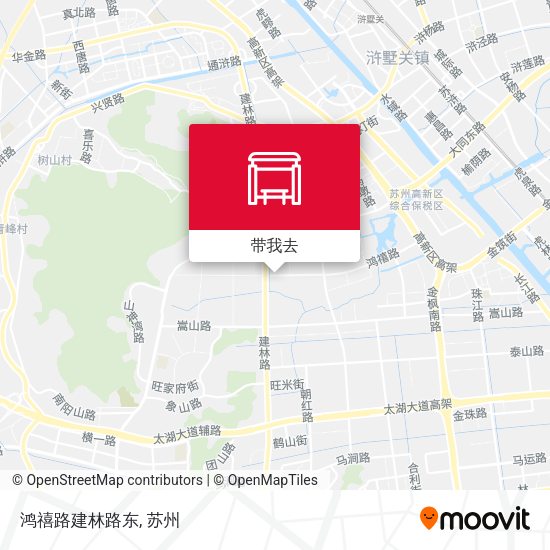 鸿禧路建林路东地图