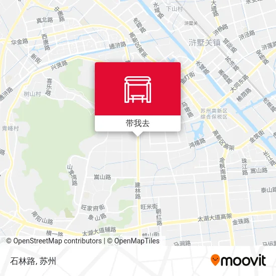 石林路地图