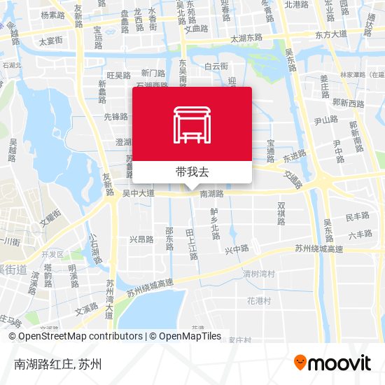 南湖路红庄地图