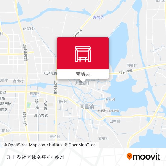 九里湖社区服务中心地图